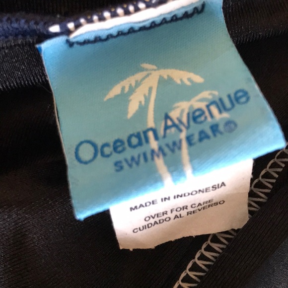 NWOT Ocean Avenue Navy Blue Swimsuit - Picture 7 of 7